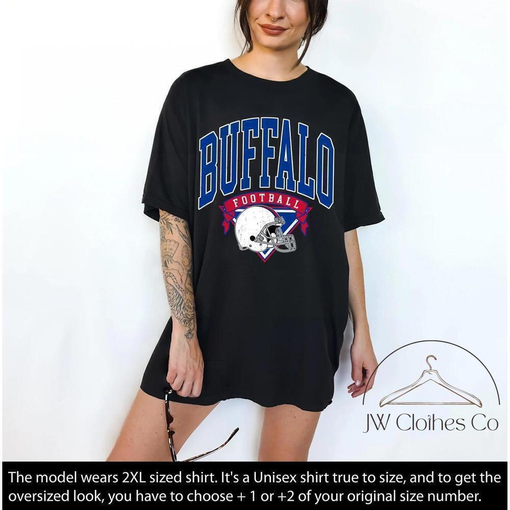 Vintage Buffalo Football Retro Sports City Fan T-Shirt